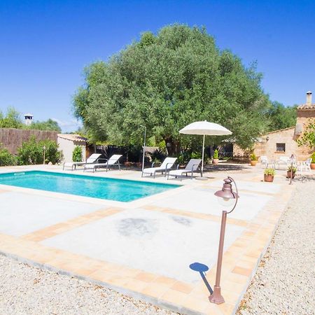 Preciosa Finca rustica con A/C y piscina exclusiva Algaida  Exterior foto