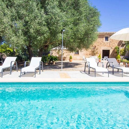 Preciosa Finca rustica con A/C y piscina exclusiva Algaida  Exterior foto
