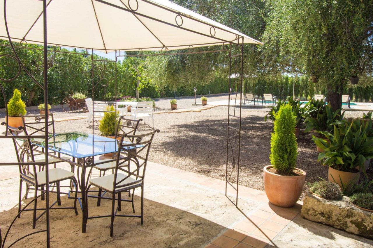 Preciosa Finca rustica con A/C y piscina exclusiva Algaida  Exterior foto