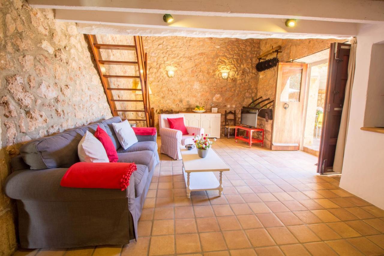 Preciosa Finca rustica con A/C y piscina exclusiva Algaida  Exterior foto