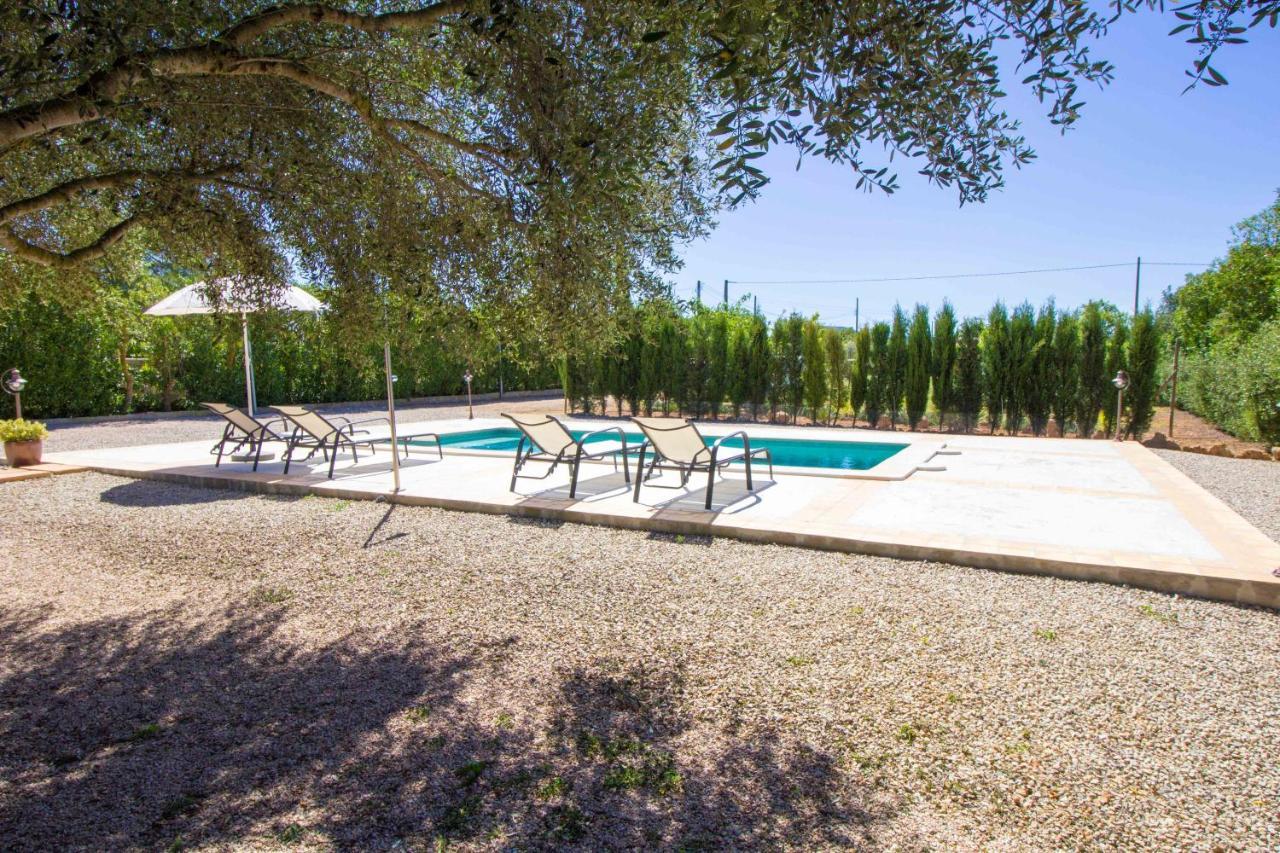 Preciosa Finca rustica con A/C y piscina exclusiva Algaida  Exterior foto